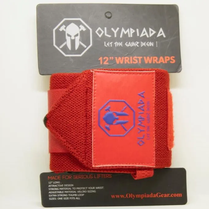 12" Finesse Wrist Wraps - "Fit" line - 20 COLOR OPTIONS!