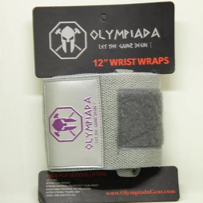 12" Finesse Wrist Wraps - "Fit" line - 20 COLOR OPTIONS!
