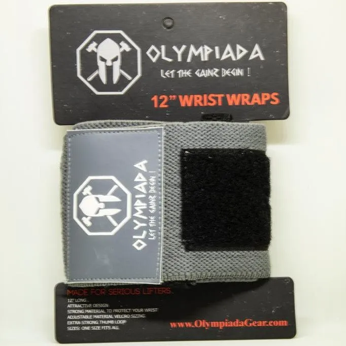 12" Finesse Wrist Wraps - "Fit" line - 20 COLOR OPTIONS!