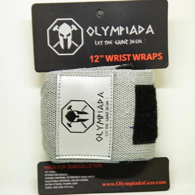 12" Finesse Wrist Wraps - "Fit" line - 20 COLOR OPTIONS!