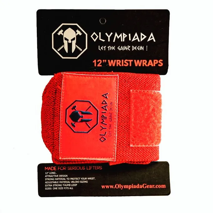 12" Finesse Wrist Wraps - "Fit" line - 20 COLOR OPTIONS!