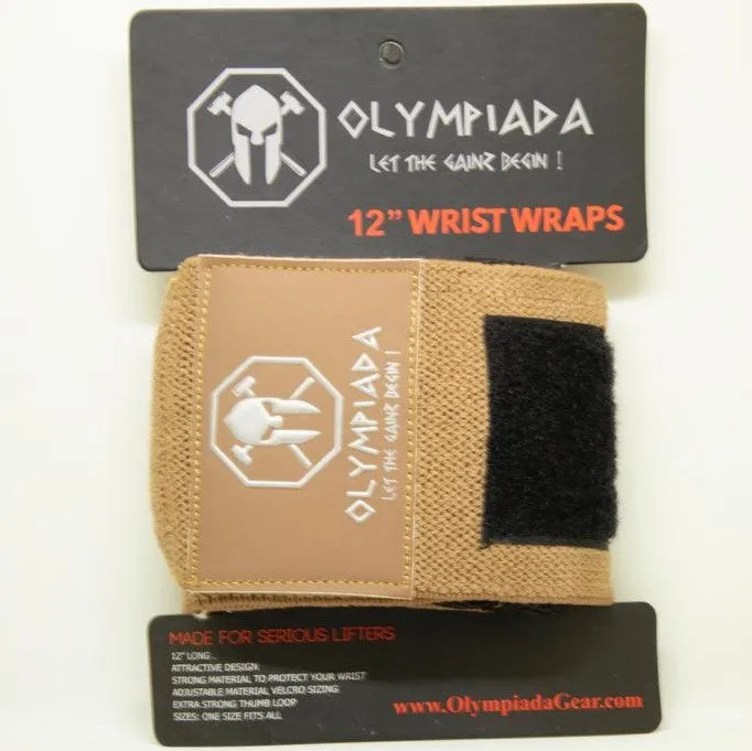 12" Finesse Wrist Wraps - "Fit" line - 20 COLOR OPTIONS!