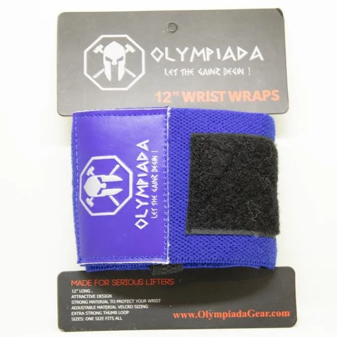 12" Finesse Wrist Wraps - "Fit" line - 20 COLOR OPTIONS!