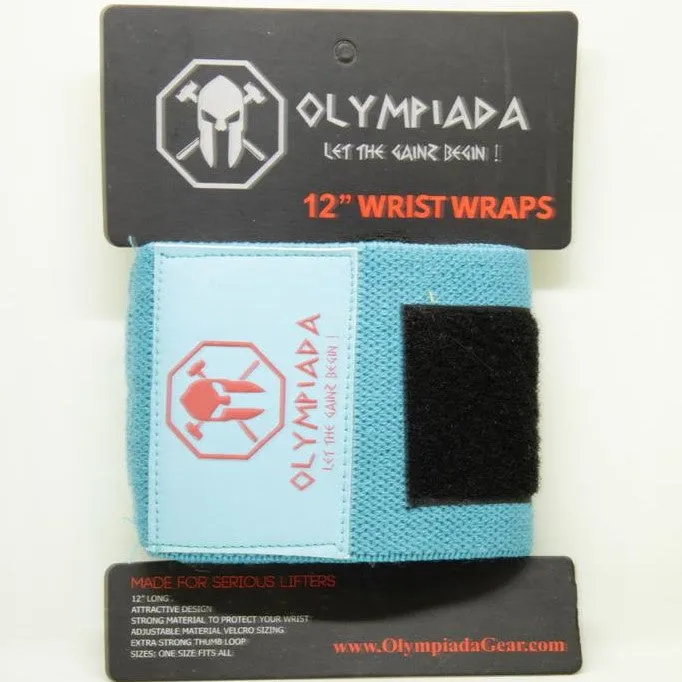 12" Finesse Wrist Wraps - "Fit" line - 20 COLOR OPTIONS!