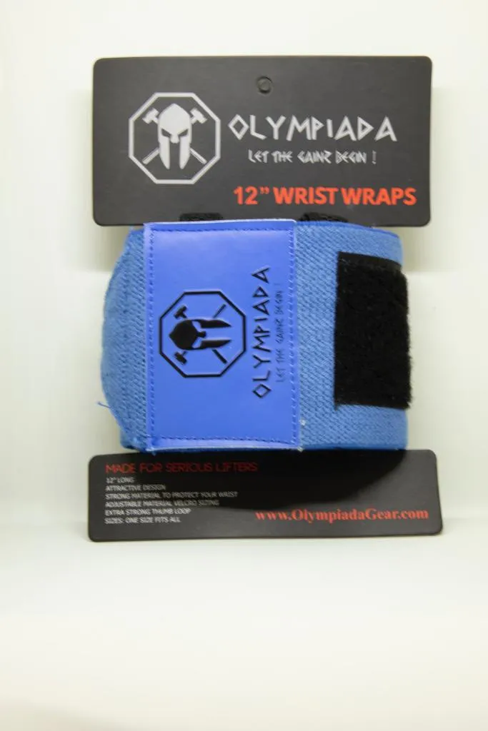 12" Finesse Wrist Wraps - "Fit" line - 20 COLOR OPTIONS!