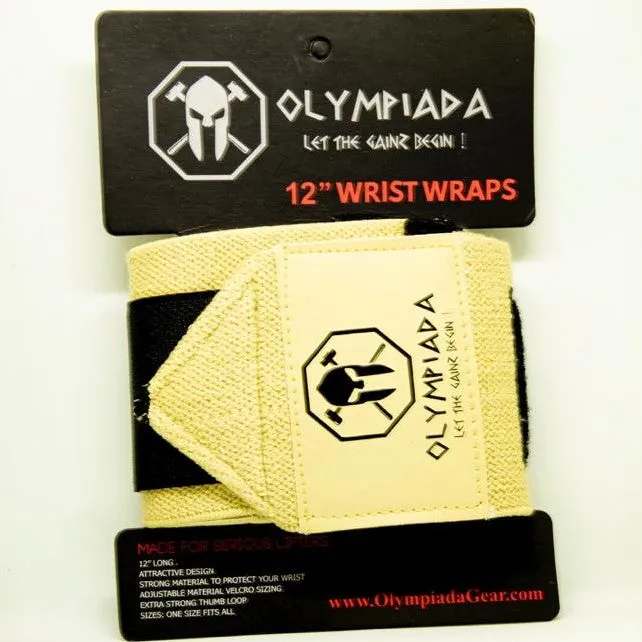 12" Finesse Wrist Wraps - "Fit" line - 20 COLOR OPTIONS!