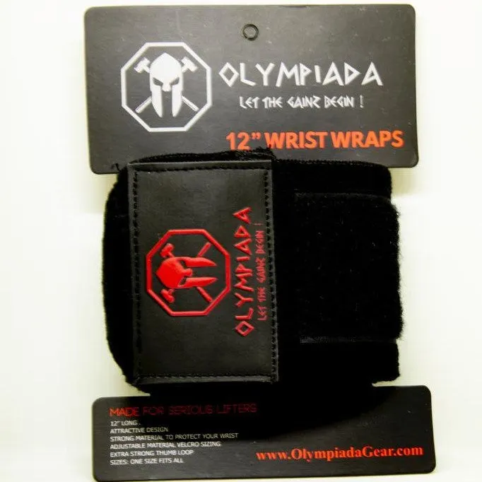 12" Finesse Wrist Wraps - "Fit" line - 20 COLOR OPTIONS!