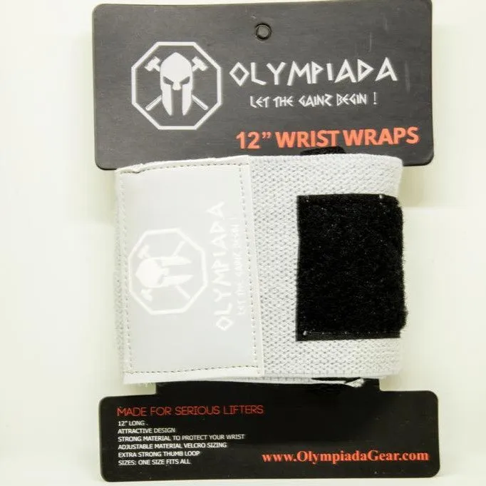 12" Finesse Wrist Wraps - "Fit" line - 20 COLOR OPTIONS!