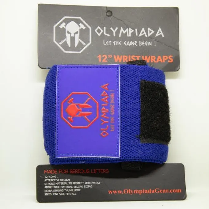 12" Finesse Wrist Wraps - "Fit" line - 20 COLOR OPTIONS!