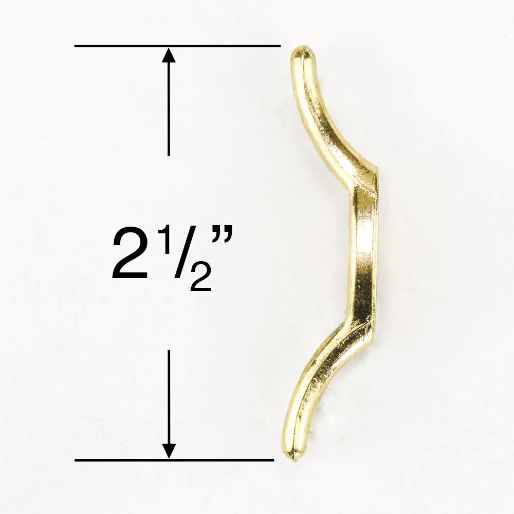 2 1/2" Metal Cord Cleats - Keep Cords Tied Up