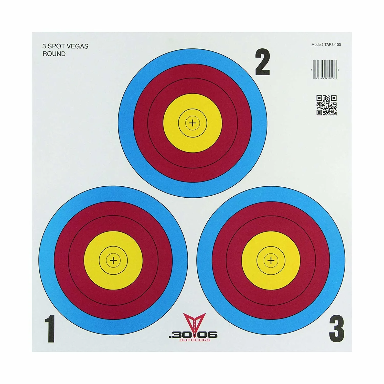 30-06 Outdoors 10 Ring Paper Target