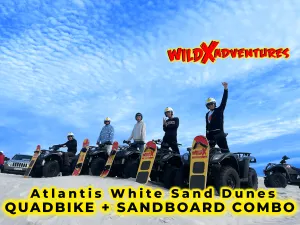 Activity Combo: Quad Biking & Classic Sandboarding for 1, 2, 4 or 6