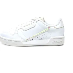 Adidas Continental Sneakers Leather White Colour For Kids