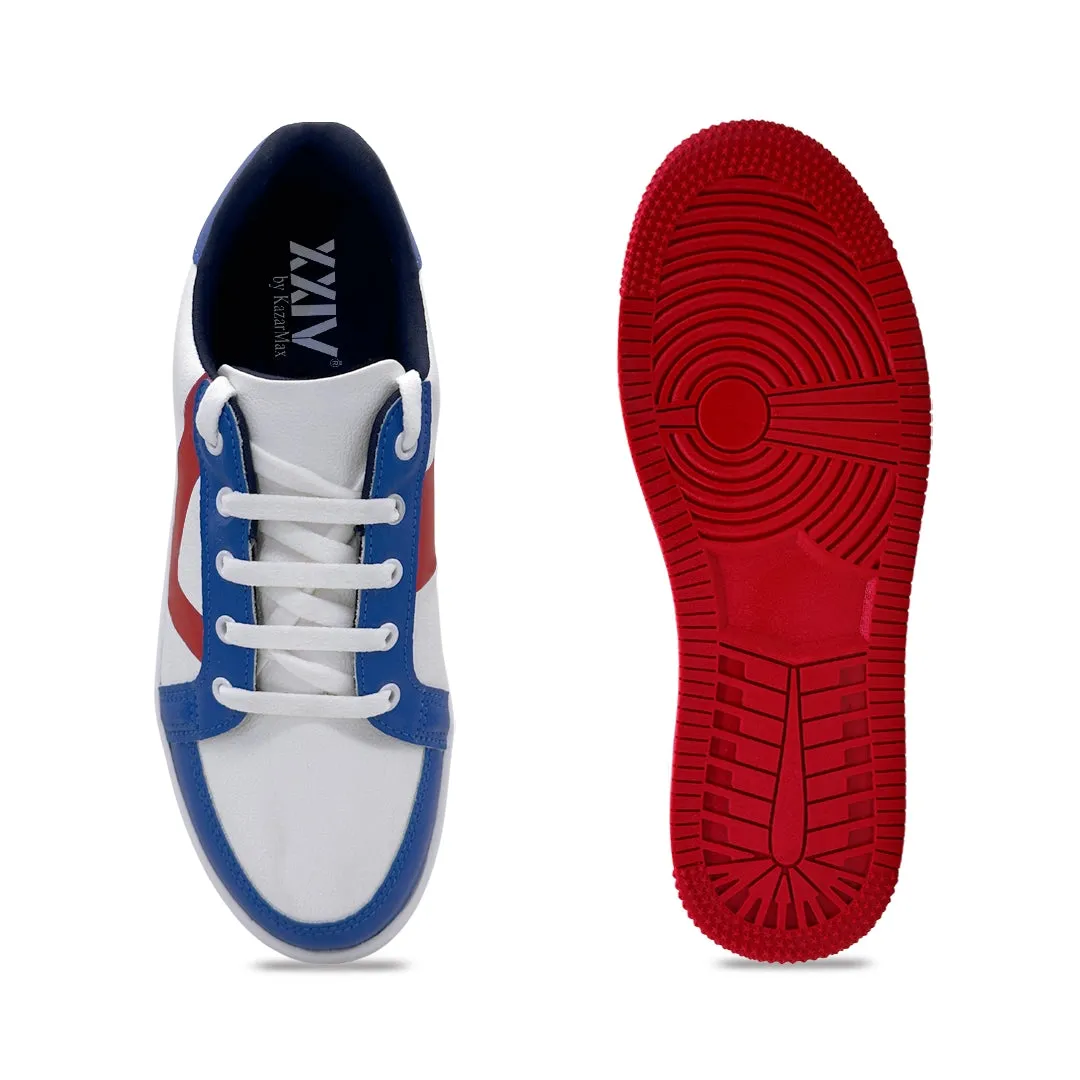 Aero Kicks - Red White Blue Sneakers