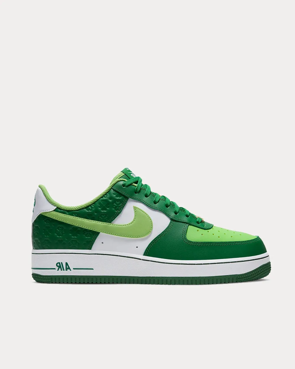 Air Force 1 '07 Pine Green/White/Metallic Gold/Mean Green Low Top Sneakers