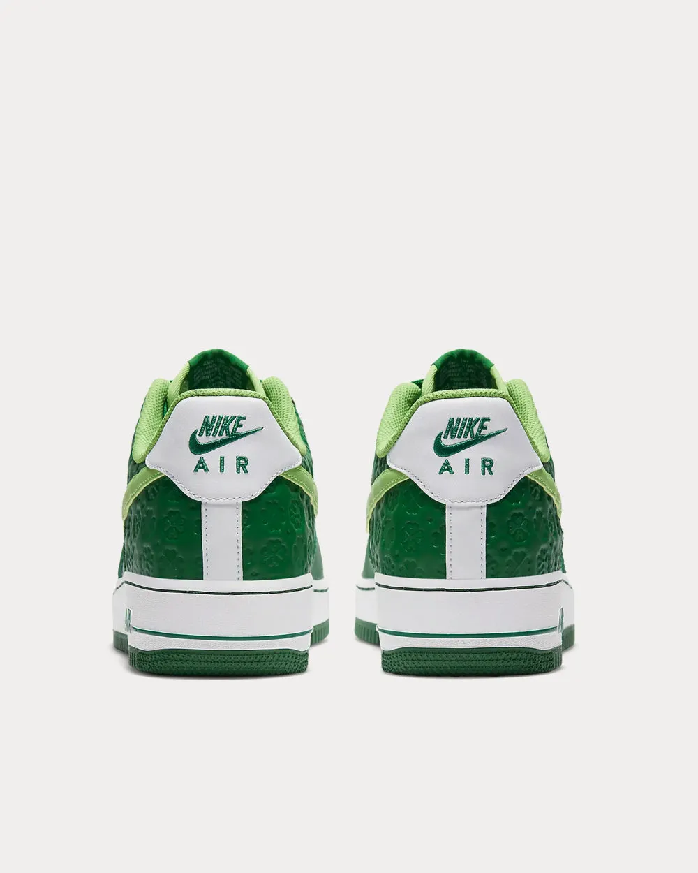 Air Force 1 '07 Pine Green/White/Metallic Gold/Mean Green Low Top Sneakers