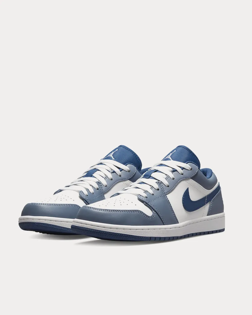 Air Jordan 1 Low Ashen Slate / Mystic Navy / White Low Top Sneakers