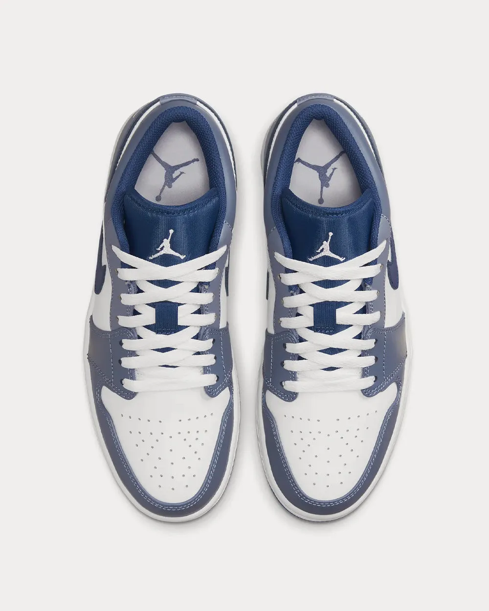 Air Jordan 1 Low Ashen Slate / Mystic Navy / White Low Top Sneakers