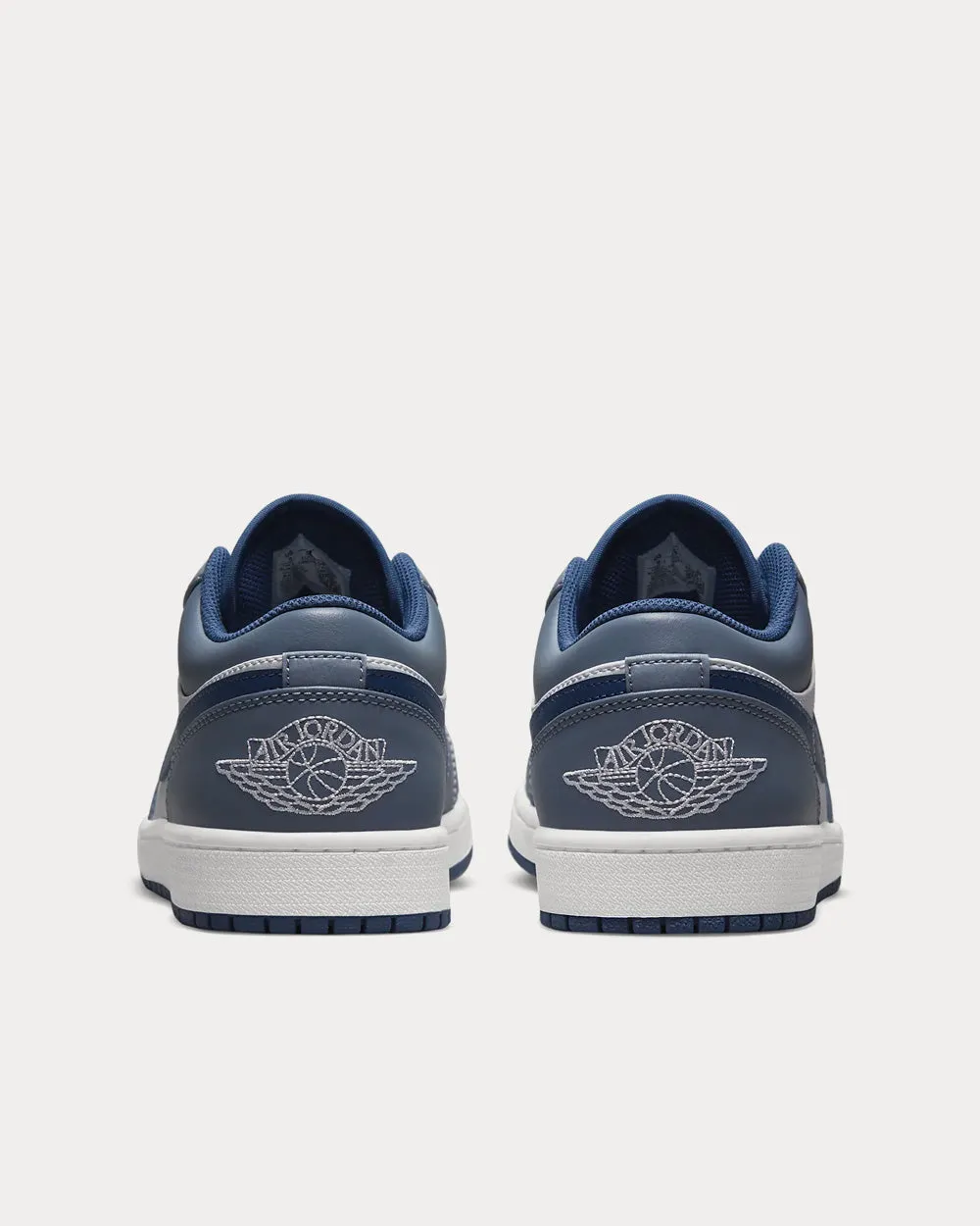 Air Jordan 1 Low Ashen Slate / Mystic Navy / White Low Top Sneakers