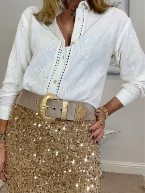 Anais Embroidered Blouse