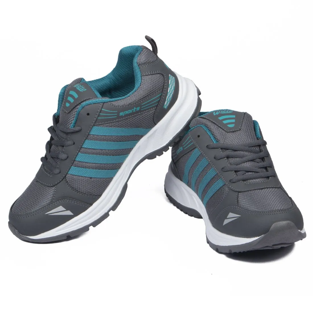 ASIAN Men's Wonder-13 Firozi Mesh Sports Running Shoes (Green) 11 UK