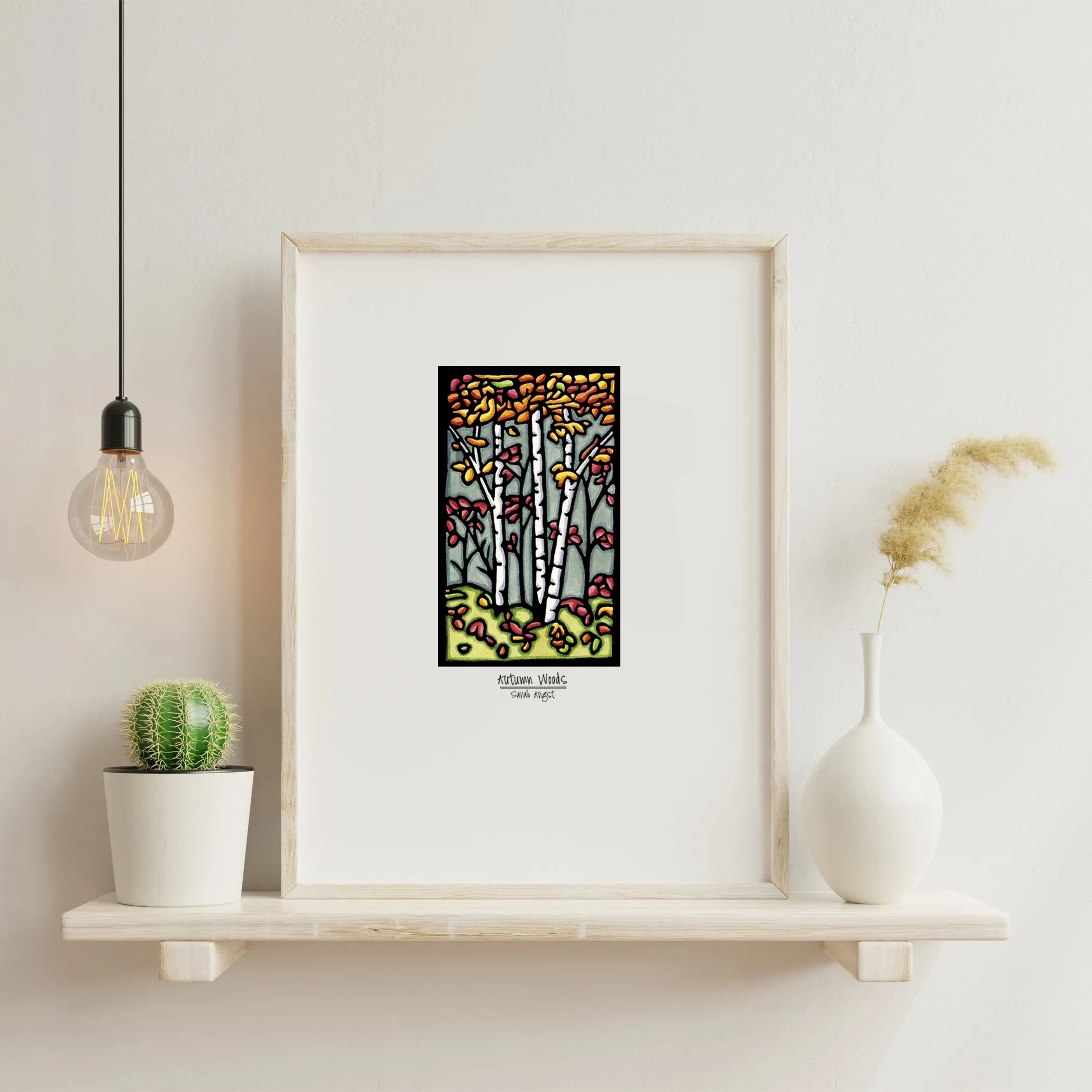 Autumn Woods - Simple Giclee Print