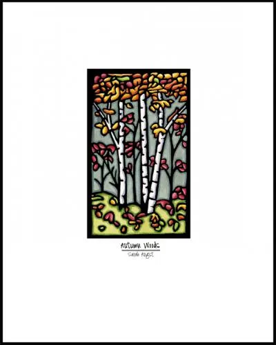 Autumn Woods - Simple Giclee Print