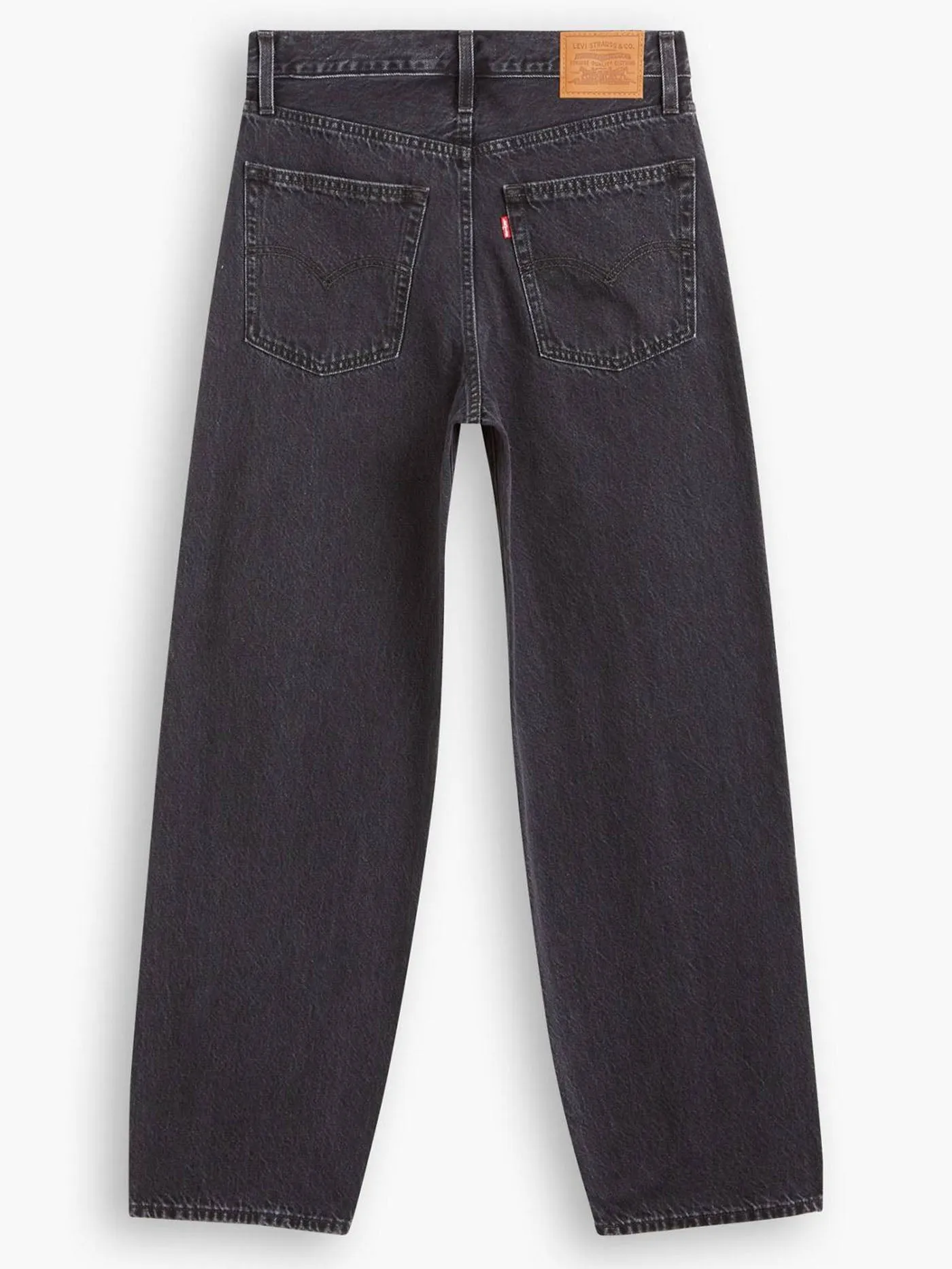 Baggy Dad Black Stonewash Jeans
