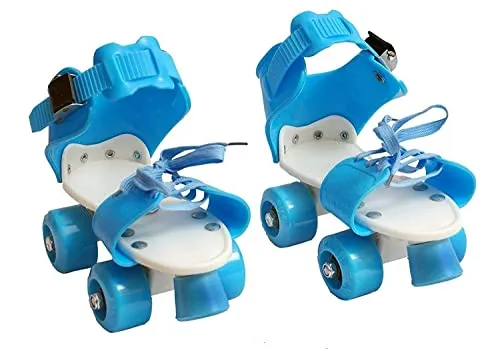 BAGHWALE PRODUCTS Sterling Adjustable Roller Skates for Kids Junior Girls Boys Outdoor Sports Games Adjustable Size 16 CMT. to 21 CMT