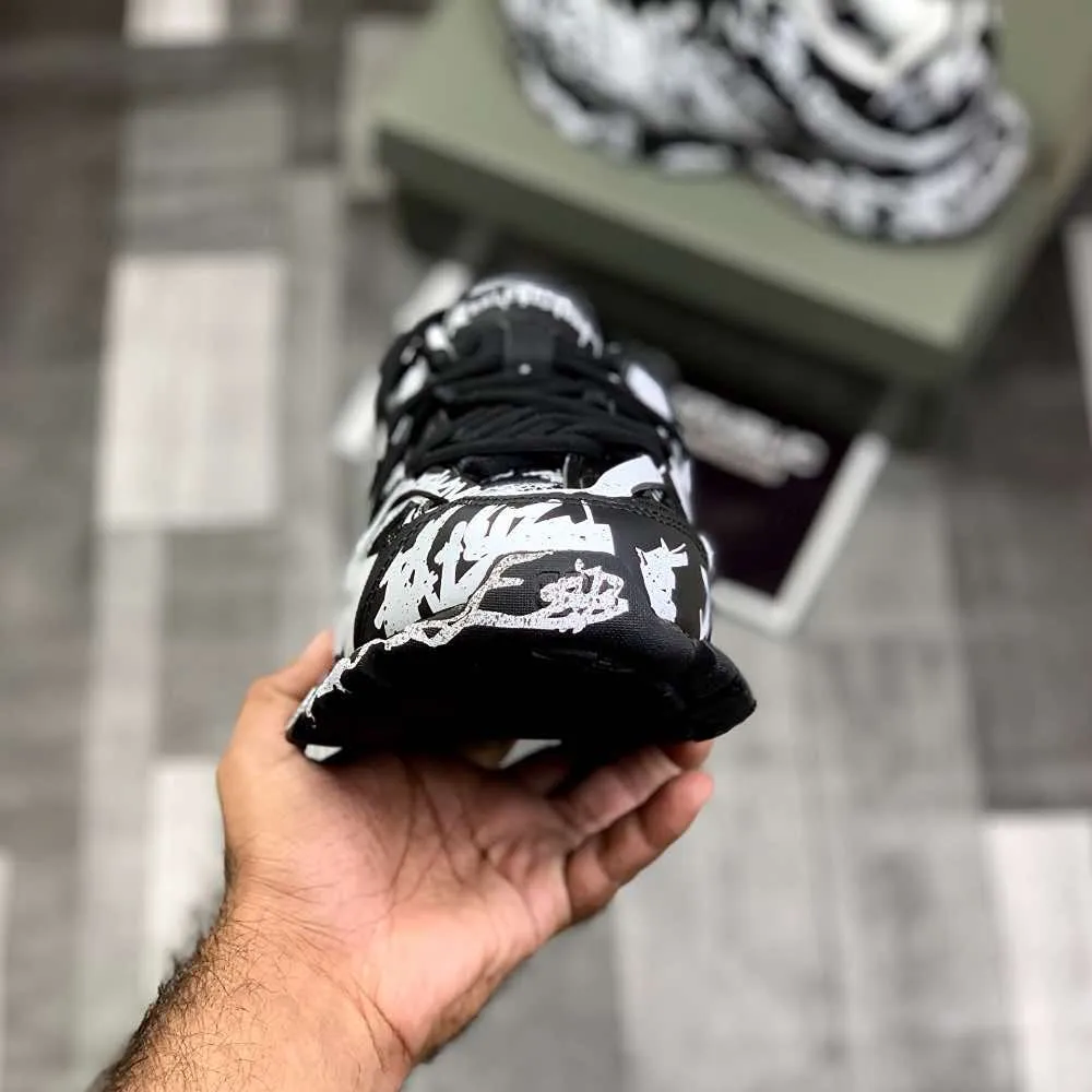 Ballenciiaga Trackk Graffiitti (Black)Top Premium Batch