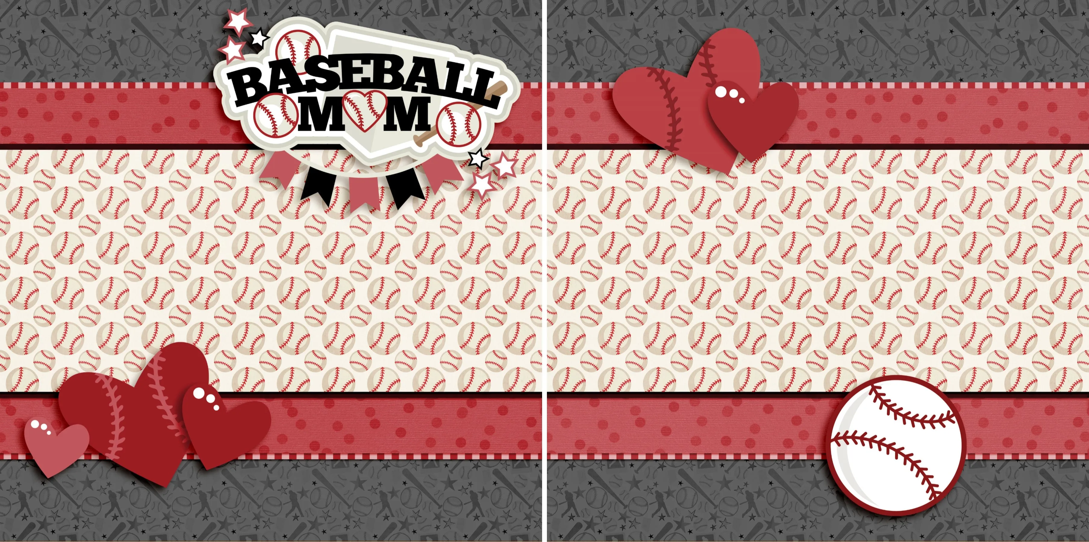 Baseball Mom Red NPM - 3247