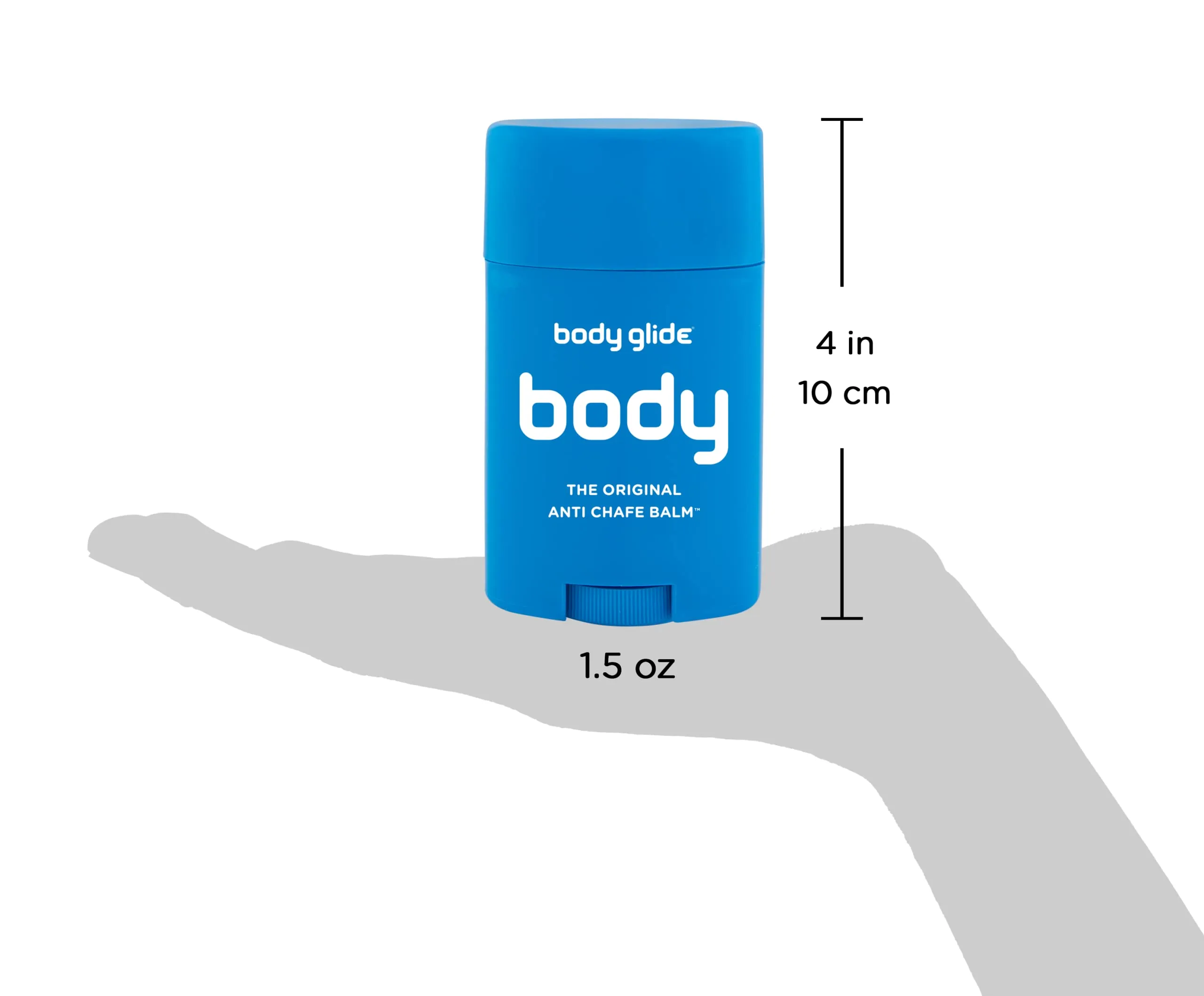 BodyGlide Unscented Foot Anti-Blister Balm (0.8oz & 0.35oz) and Body Glide Original Anti Chafe Balm (1.5oz) Bundle