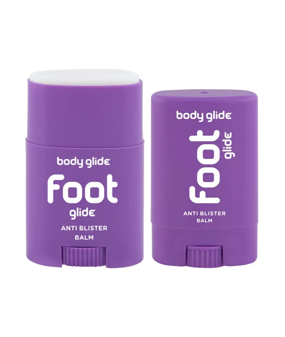 BodyGlide Unscented Foot Anti-Blister Balm (0.8oz & 0.35oz) and Body Glide Original Anti Chafe Balm (1.5oz) Bundle