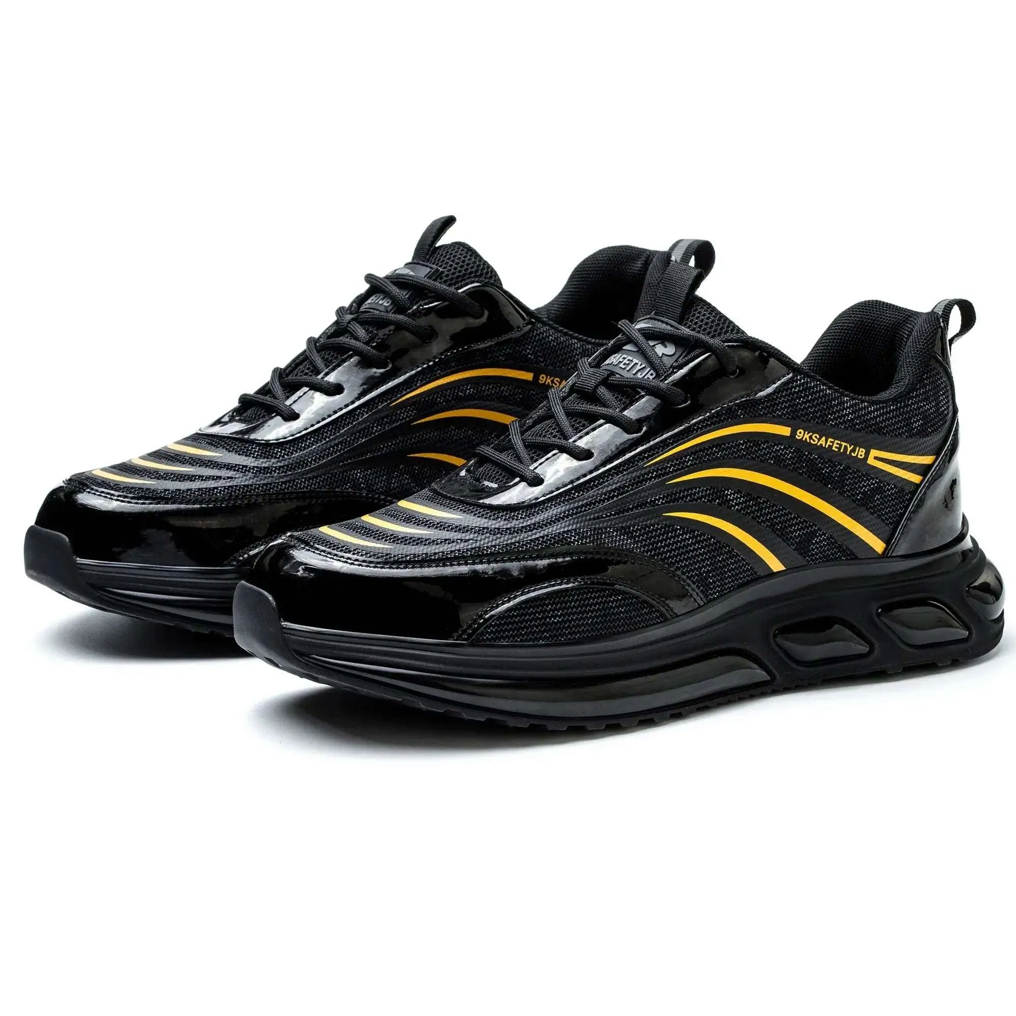 Breathable Steel Toe Work Sneakers – Lightweight, Puncture-Resistant Safety Shoes