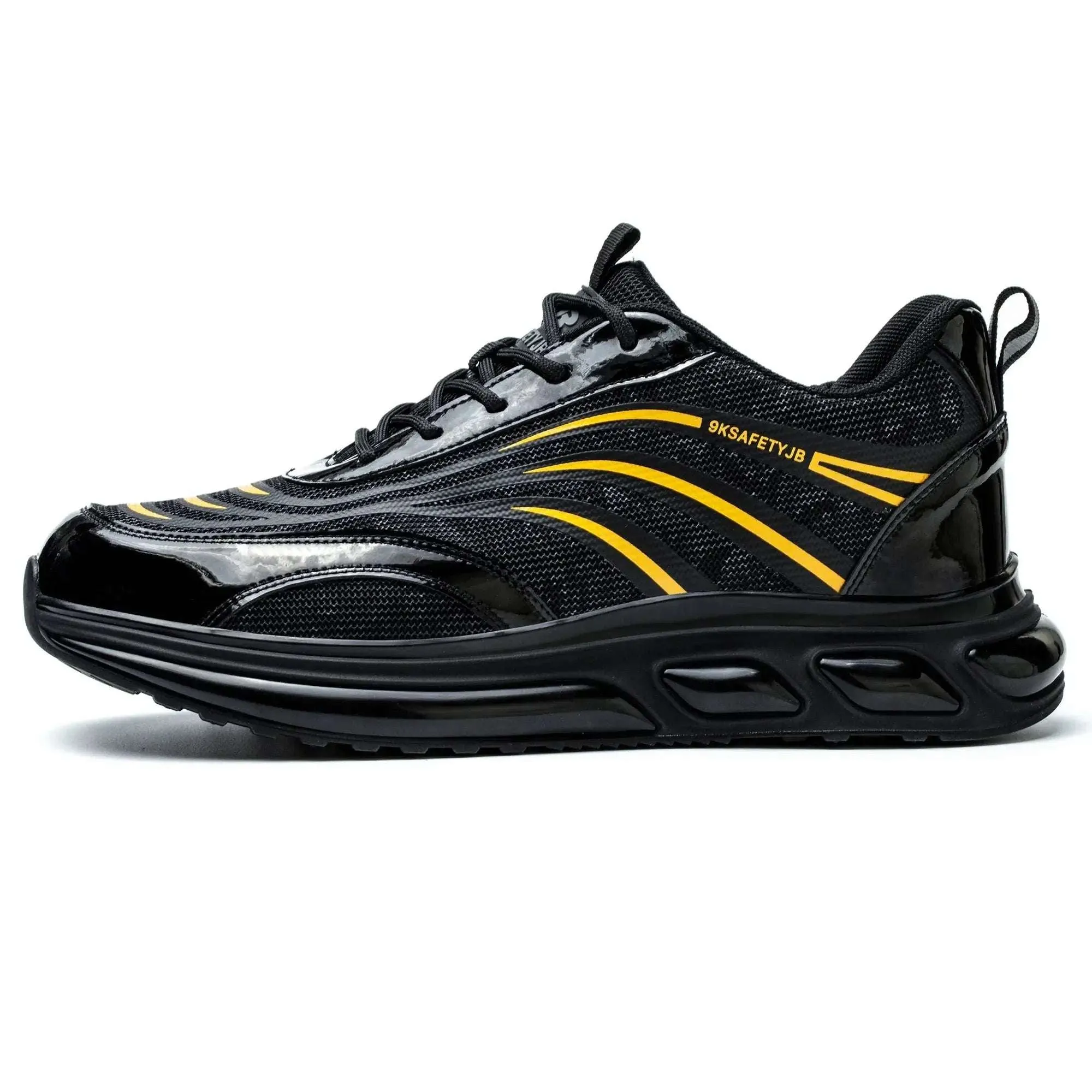 Breathable Steel Toe Work Sneakers – Lightweight, Puncture-Resistant Safety Shoes