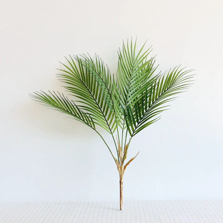 Bulk 23 inches Tall Real Touch Ferns Bush Artificial UV Resistant Plants for Outdoors Wholesale