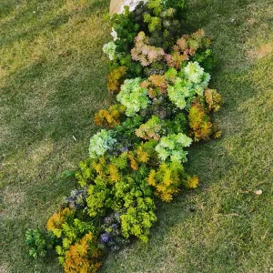 Bulk 8Pcs Succulent Bush Artificial Plants for Outdoors Wholesale