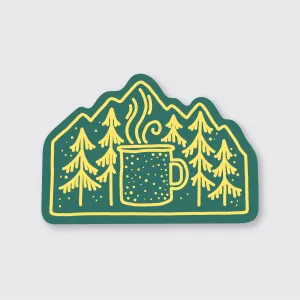 Camper Coffee Sticker
