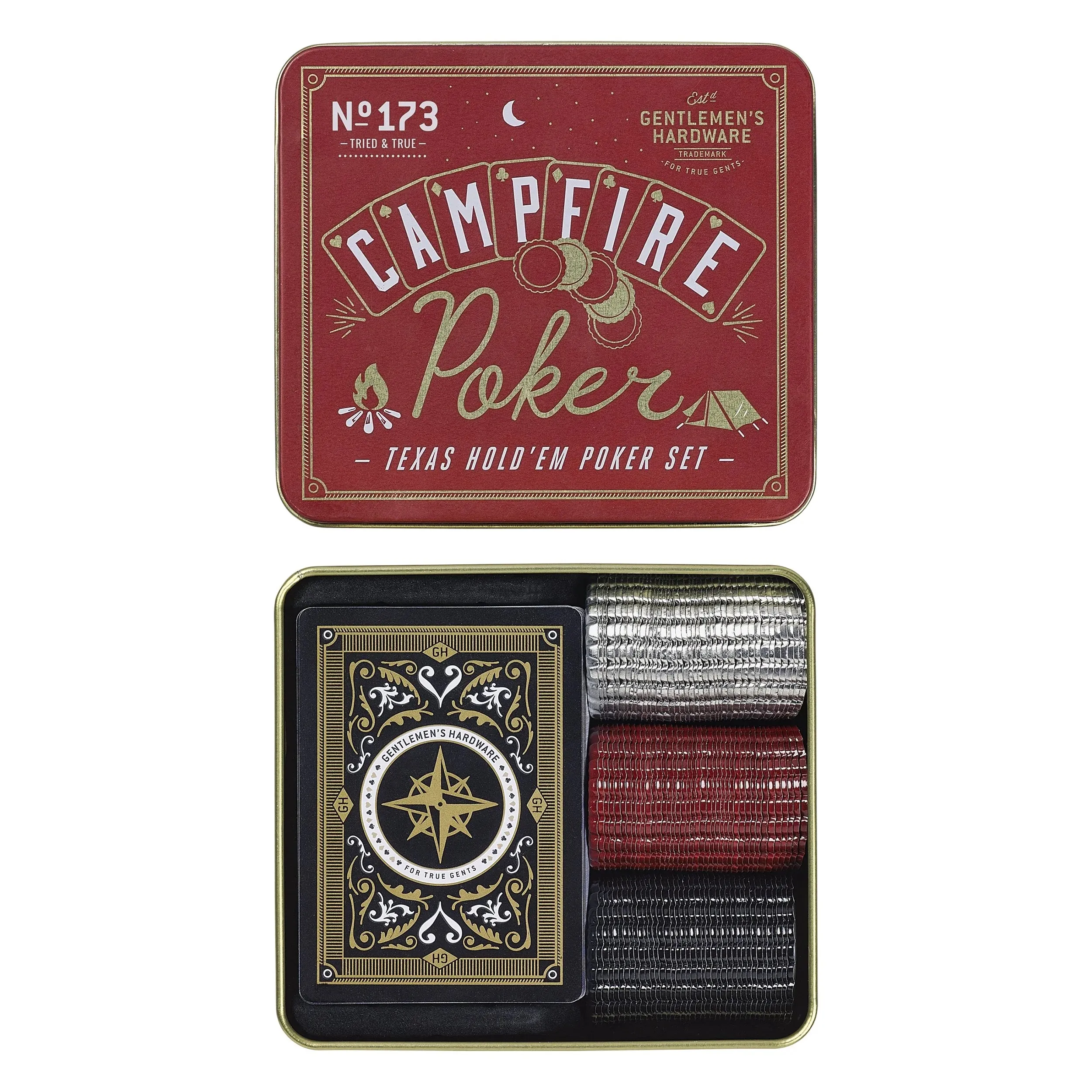 Campfire Poker - Texas Hold 'Em Poker Set