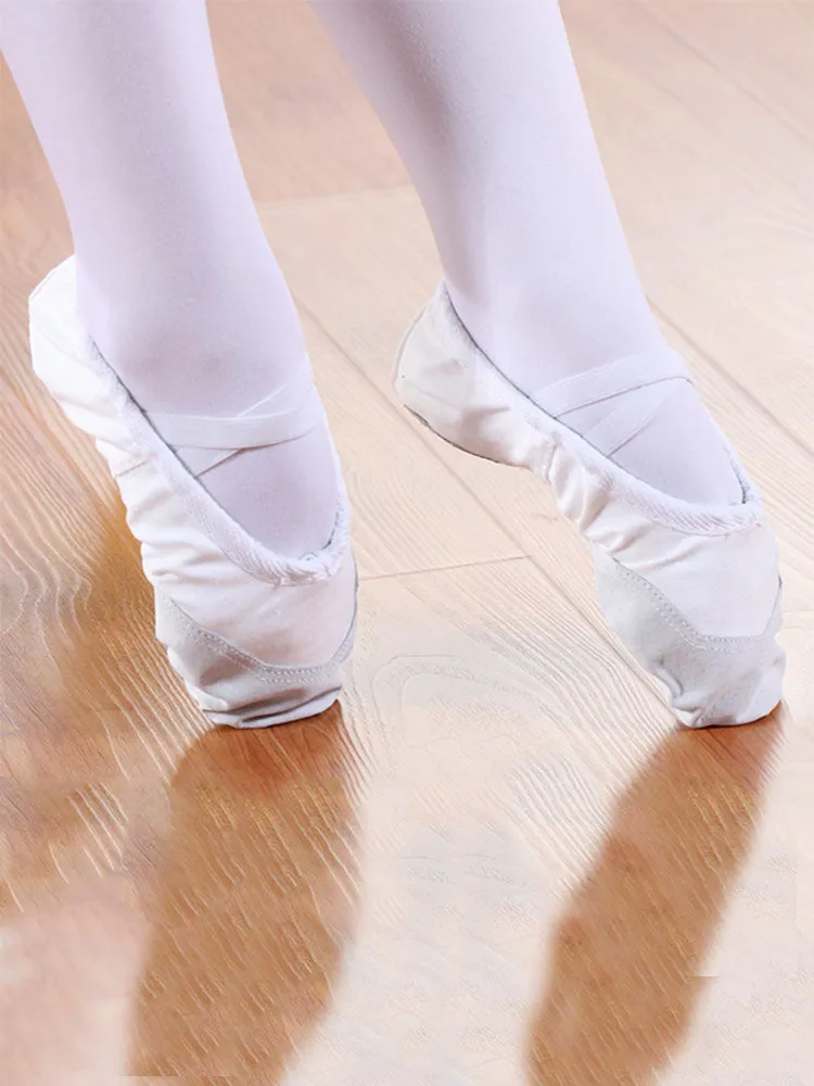 Canvas Dance Shoes Summer Soft-soled Exercise Ballet Shoes