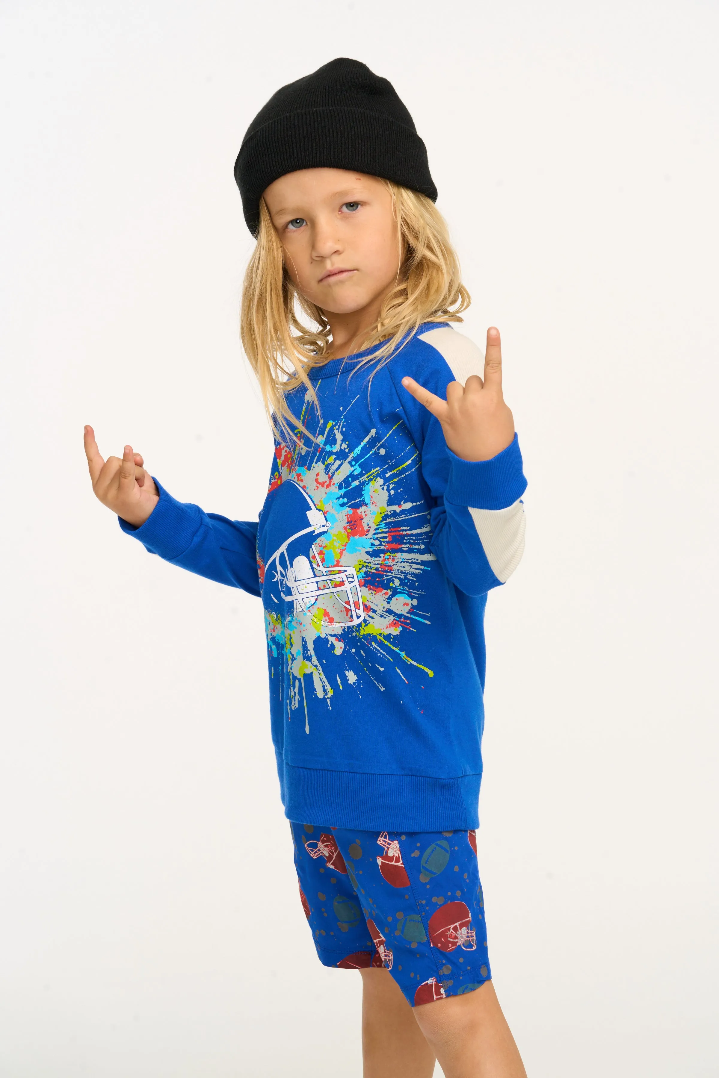 Chaser Splatter Helmet Pullover