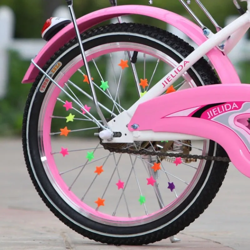 Children Colorful Bicycle Spoke Stars