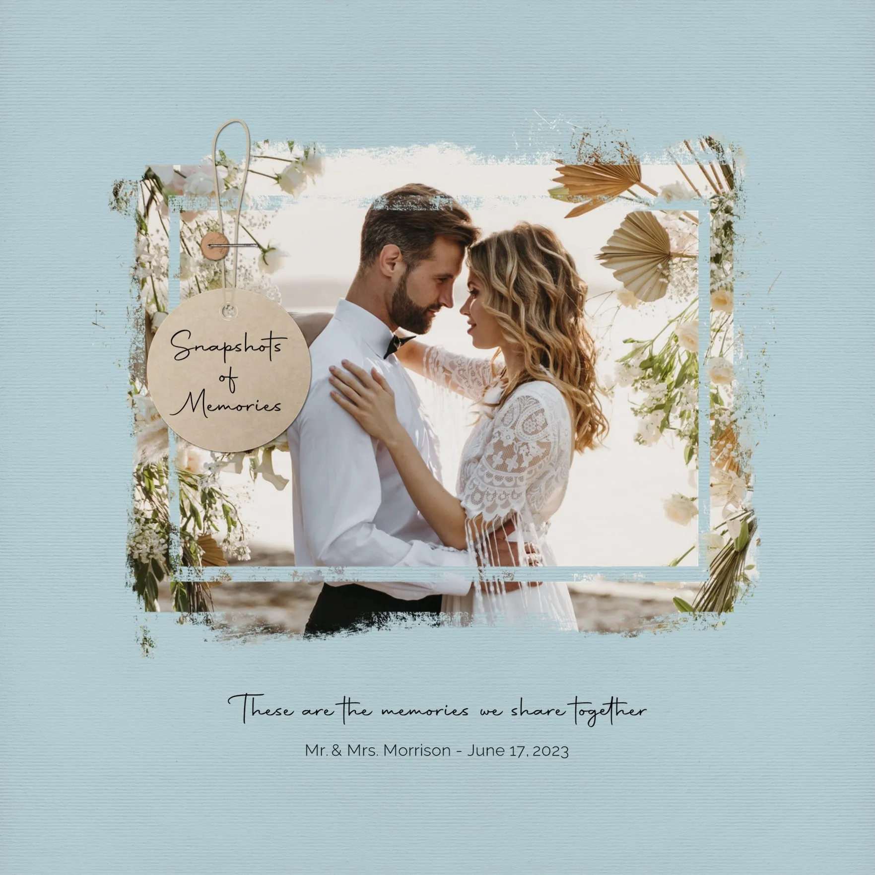 Color Story Page Builder Elements 2 Digital Scrapbook Kit