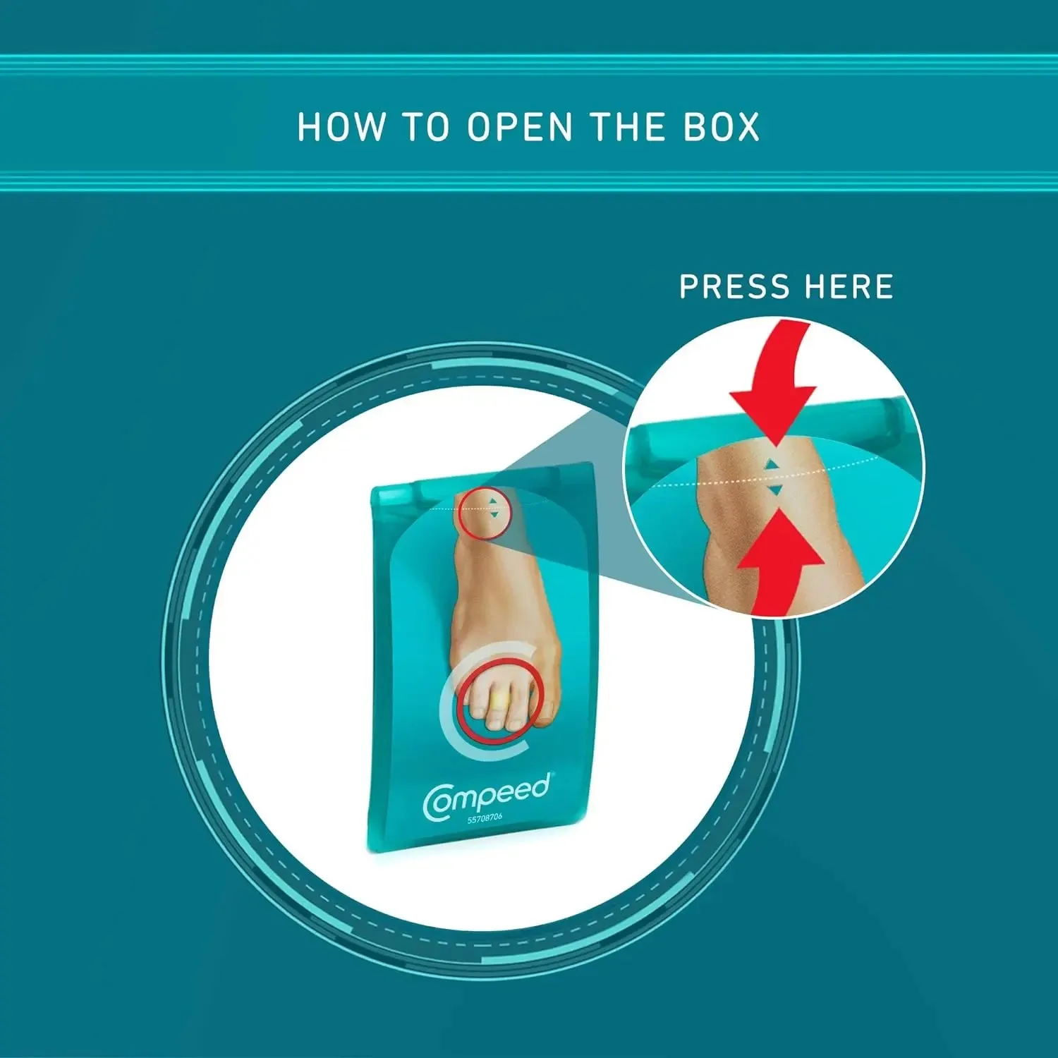 Compeed Toe Blister - 8 Plasters