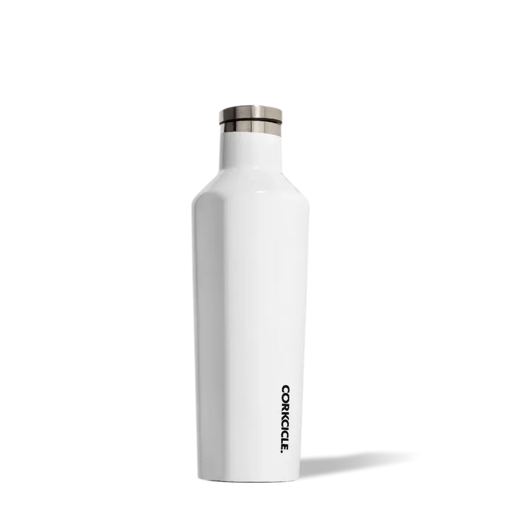 Corkcicle Canteen White Travel Bottle