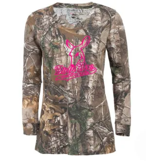 Dirty Doe Boss Of All bucks  Long Sleeve Camo Shirts