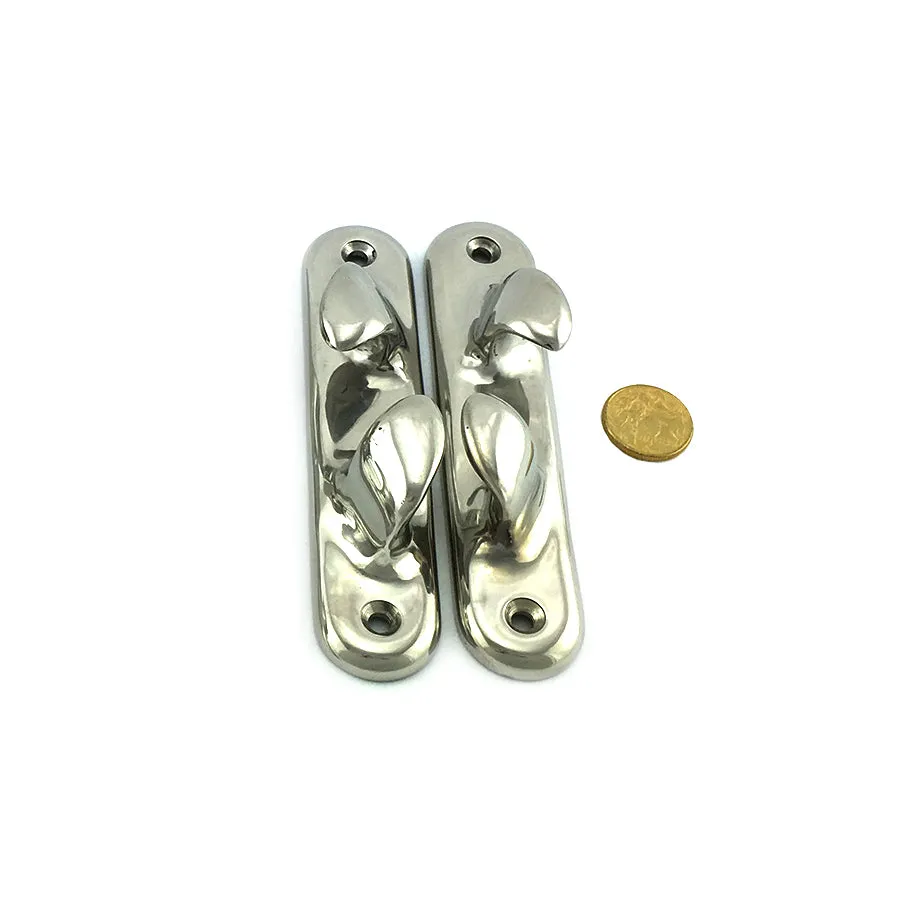 Fairlead Bow Chocks - Stainless Steel - 150mm