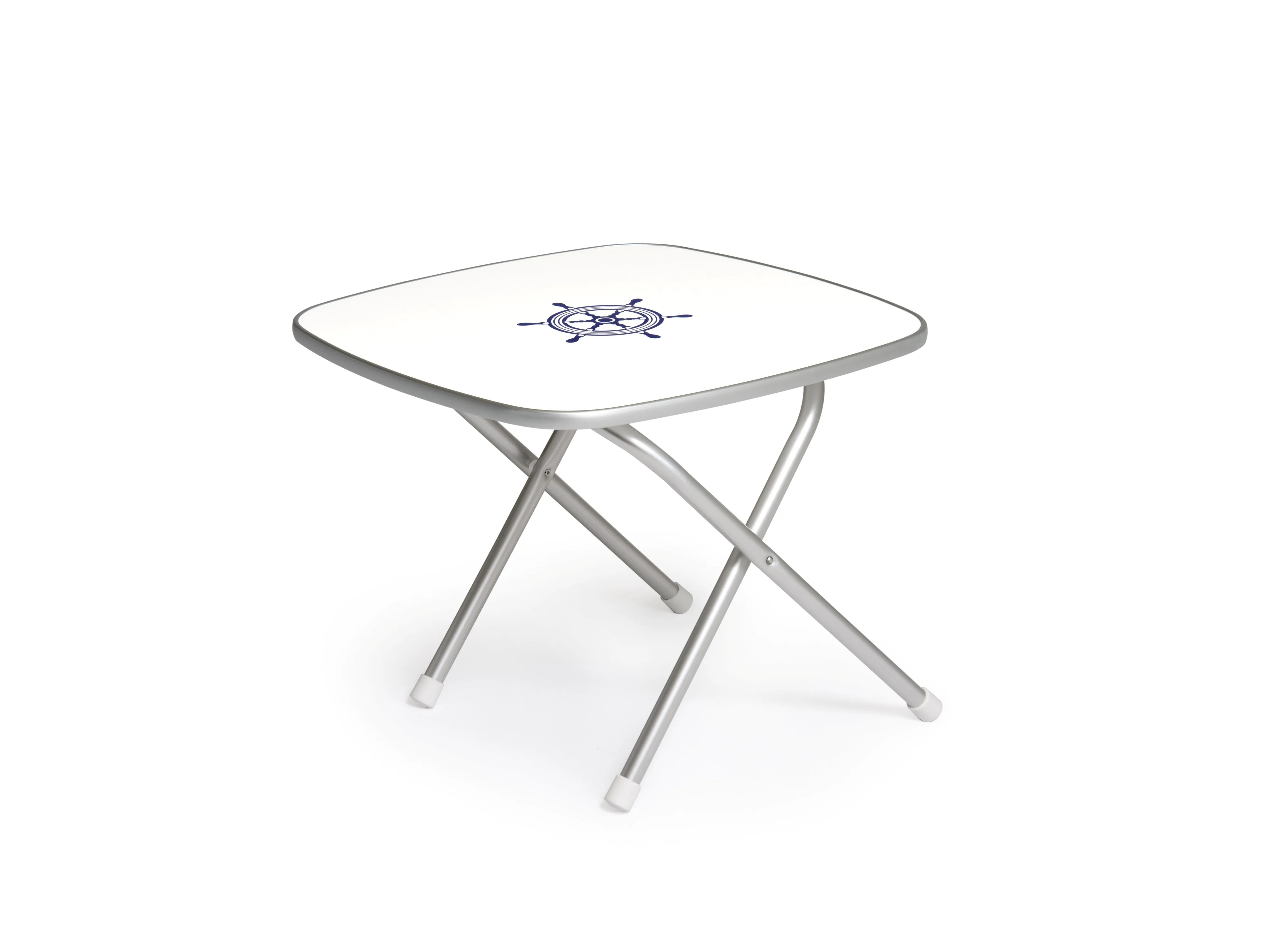 Folding Aluminum High Back Boat Chairs M100 Folding Aluminum and Melamine Boat Table M350-B100350