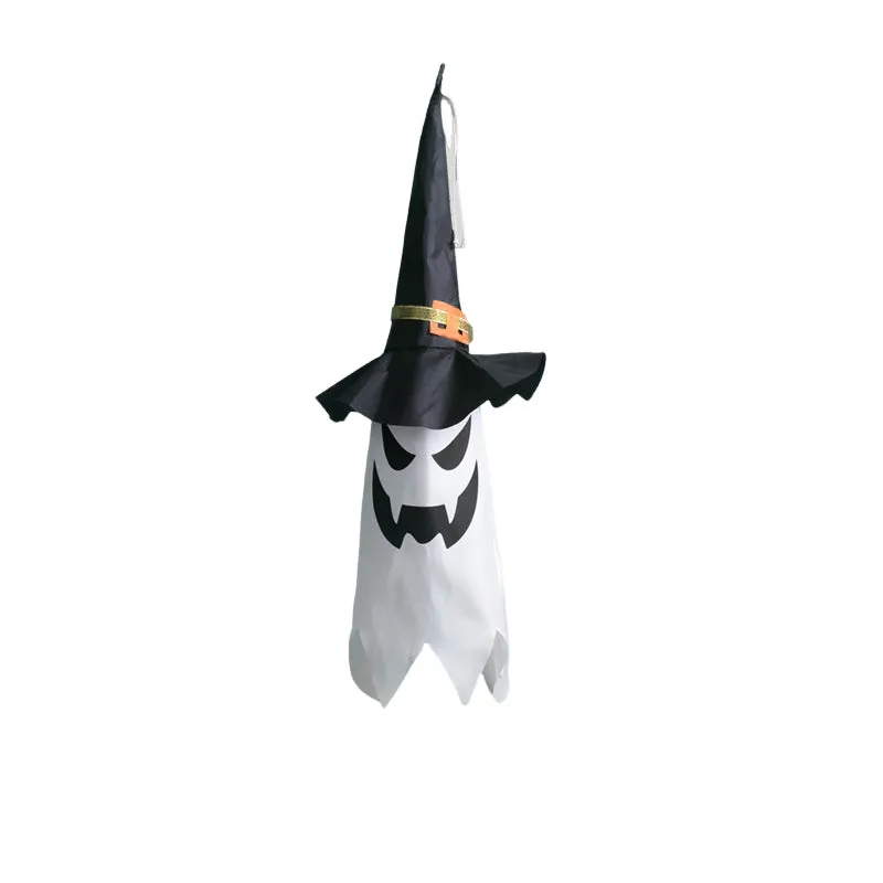 Glowing witch hats for halloween - mystical decor
