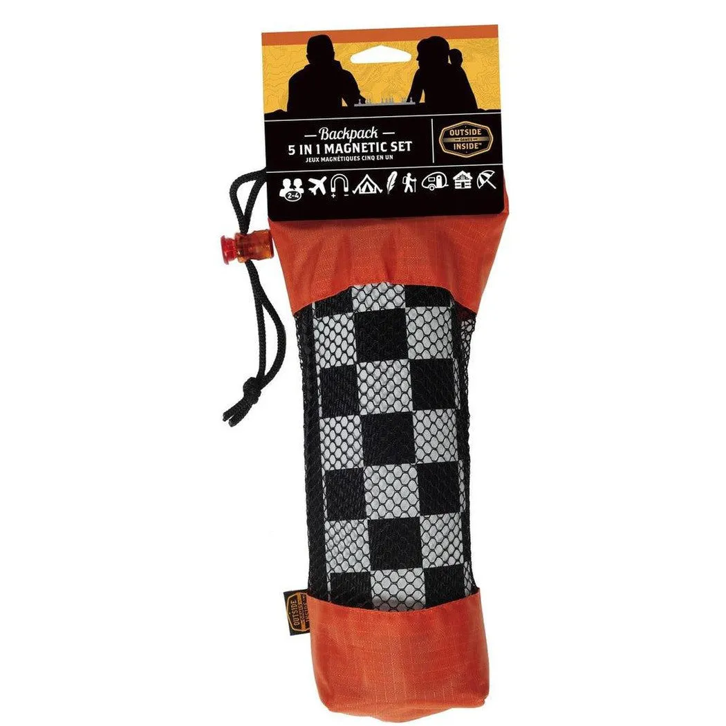 GSI Outdoors Backpack 5 in 1 Magnetic Game Set
